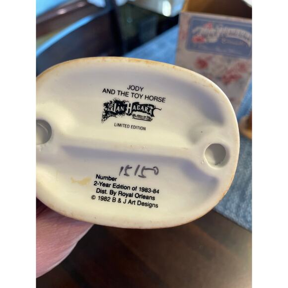 Jan Hagara Collectibles Jody and the Horse with Box and COA - Picture 5 of 5